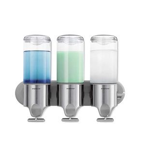 Simple human triple wall mount